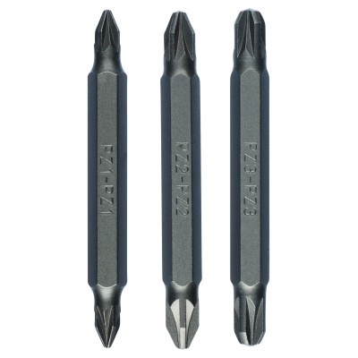 3 Embouts Dbles Pz1/pz1,pz2/pz2,pz3/pz3