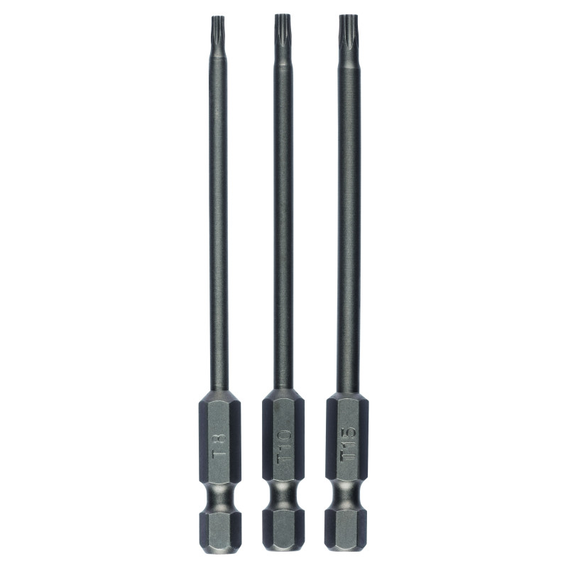 SET 3 EMBOUTS TORX8/10/15 89 mm