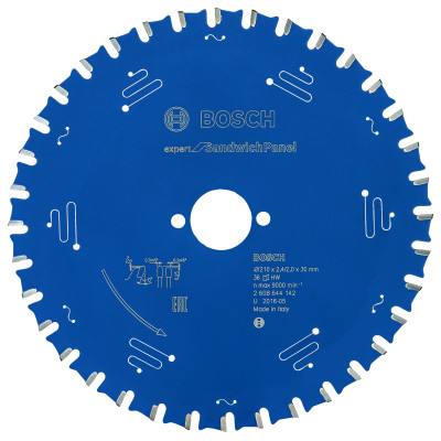 Lame scie circulaire EXPERT Panneaux Sandwich 210 x30 x2,4 mm 36D
