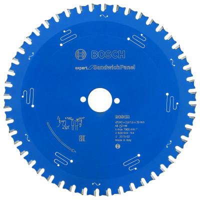 Lame scie circulaire EXPERT Panneaux Sandwich 240 x30 x2,6 mm 48D