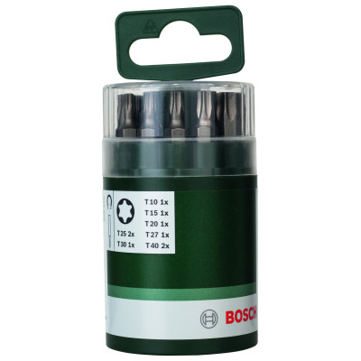 BOITE 10 EMBOUTS TORX + PORTE EMBOUT