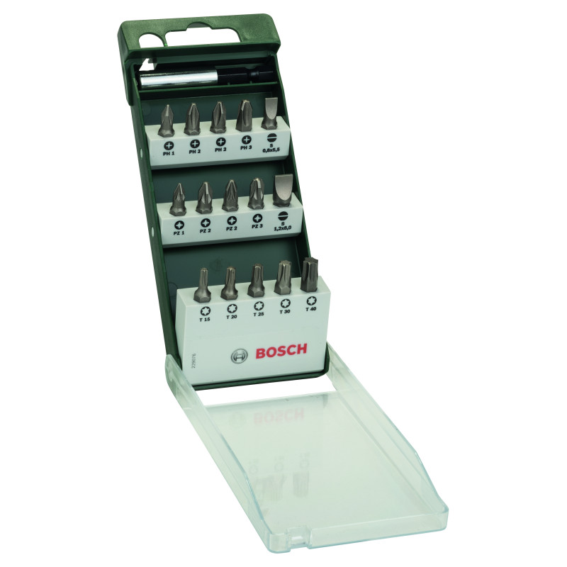 BOITE 15 EMBOUTS + PORTE EMBOUT