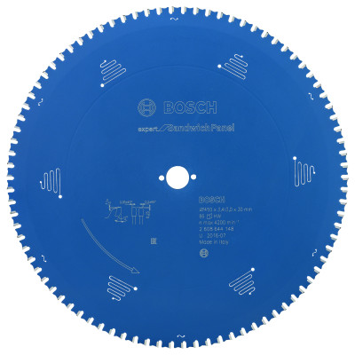 Lame scie circulaire EXPERT Panneaux Sandwich 450 x30 x3,4 mm 86D