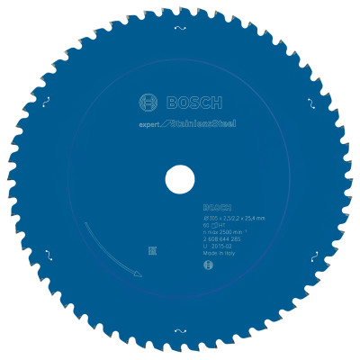 Lame scie circulaire EXPERT Inox 305 x25,4 x2,5 mm 60D