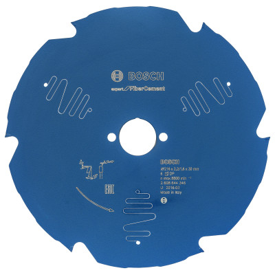 Lame scie circulaire EXPERT Fibrociment 216 x30 x2,2 mm 6D