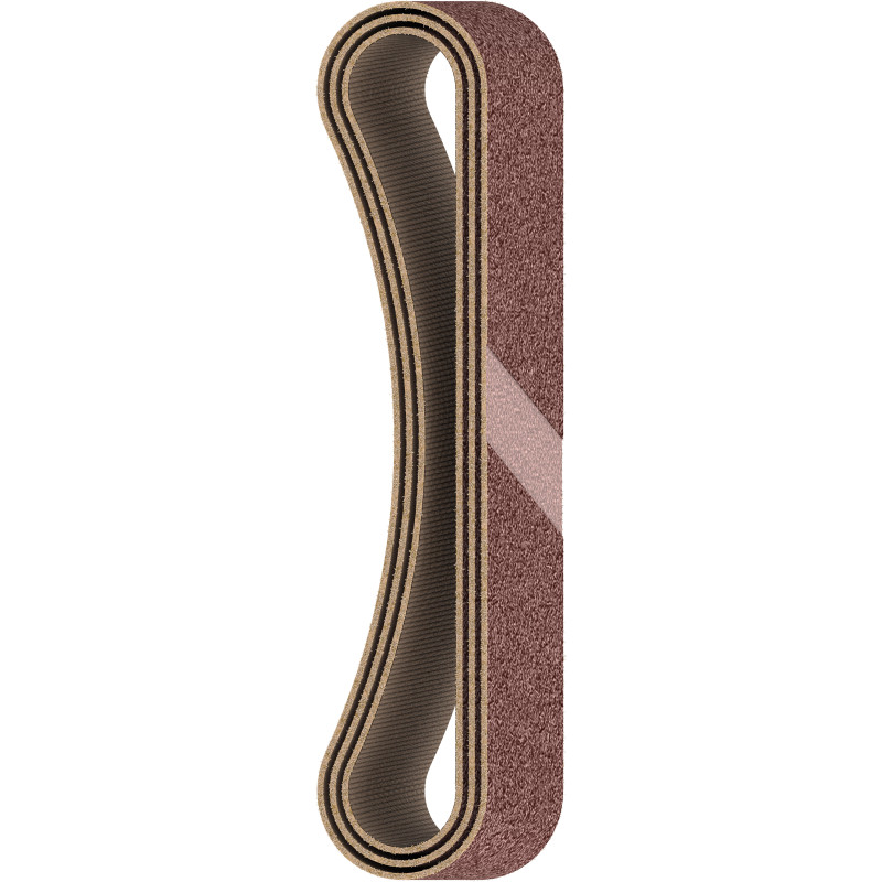 Assortiment de 3 Bandes de ponçage PRO x440 40 x305 mm G60 G80 G120 grain 60