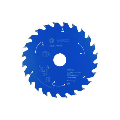 Lame scie circulaire Sans-fil EXPERT Bois 120 x20 x1,65 mm 24D