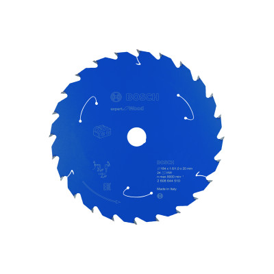 Lame scie circulaire Sans-fil EXPERT Bois 184 x20 x1,55 mm 24D
