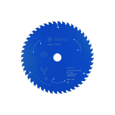 Lame scie circulaire Sans-fil EXPERT Bois 184 x20 x1,55 mm 48D