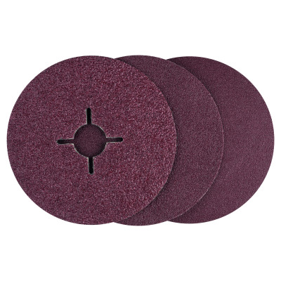 12 Disques Fibres 115 Mm Bm Assort. x12