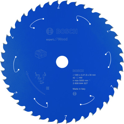 Lame scie circulaire Sans-fil EXPERT Bois 305 x30 x2,2 mm 42D