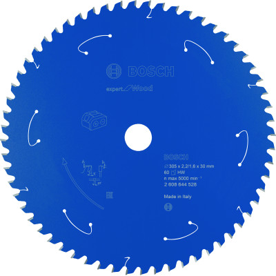 Lame scie circulaire Sans-fil EXPERT Bois 305 x30 x2,2 mm 60D