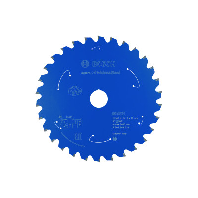 Lame scie circulaire Sans-fil EXPERT Inox 140 x20 x1,5 mm 30D