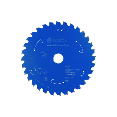 Lame scie circulaire Sans-fil EXPERT Inox 150 x20 x1,6 mm 32D