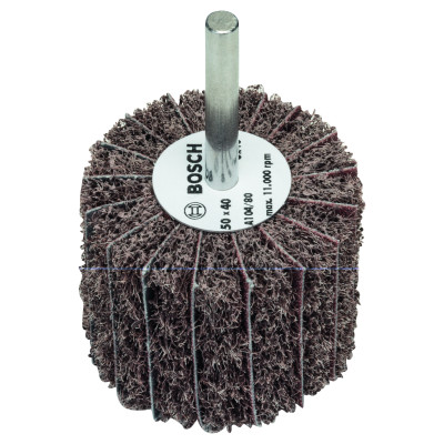 ROUE ABRASIVE A LAMELLES 50 x40 mm G80 grain 80