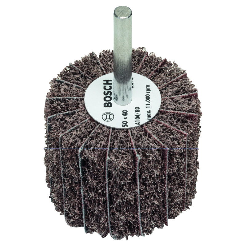 ROUE ABRASIVE A LAMELLES 50 x40 mm G80 grain 80