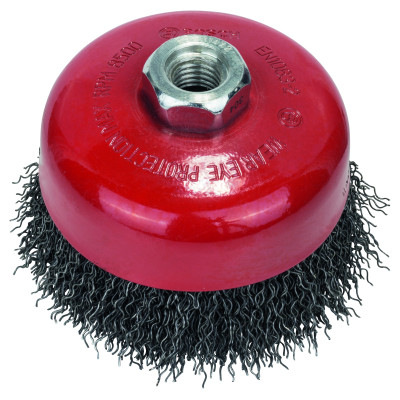 Brosse Boisseau Fils Ondules 100 Mm M14