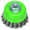 Brosse Boisseau Torsade Inoxy. 75 Mm M14