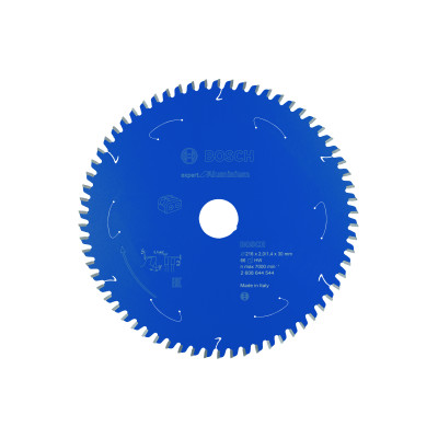 Lame scie circulaire Sans-fil EXPERT Aluminium 216 x30 x2 mm 66D