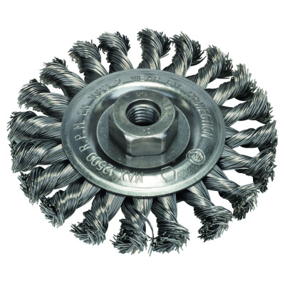 BROSSE CIRC. FILS TORSADES 115 mm M14