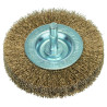 Brosse Boisseau Ondule Laiton 75 Mm 6 Mm