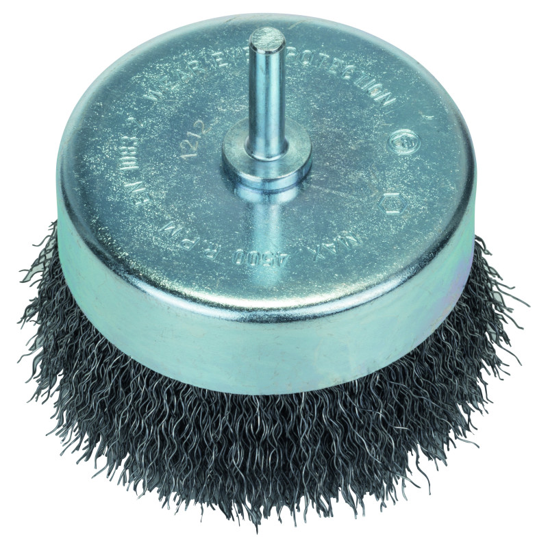 Brosse Boisseau Fils Ondules 80 Mm 6 Mm