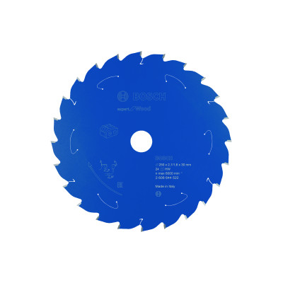 Lame scie circulaire Sans-fil EXPERT Bois 254 x30 x2,1 mm 24D