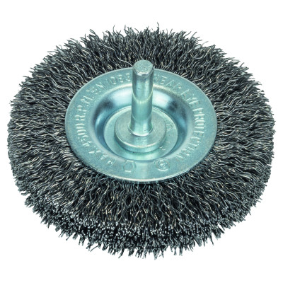 BROSSE CIRC FILS ONDULES 75 mm 6 mm
