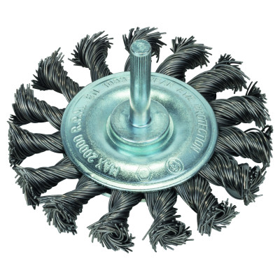 BROSSE CIRC FILS TORSADES 75 mm 6 mm