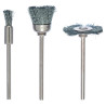 SET DE 3 MINI BROSSES FILS D'ACIER