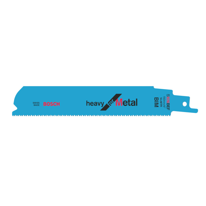 25 Lames scie sabre BIM Endurance Métal 150 mm S926BEF