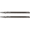 2 Lames scie sauteuse HCS Speed Bois 152 mm Pas: 4 mm T344D