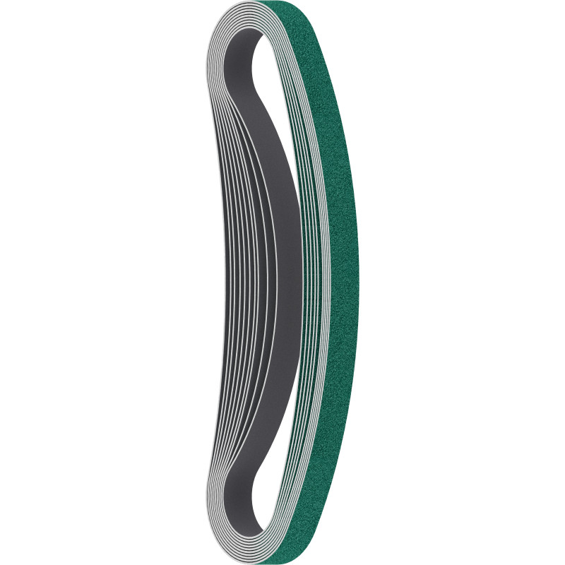 10 Bandes de ponçage PRO Y580 13 x457 mm G80 grain 80