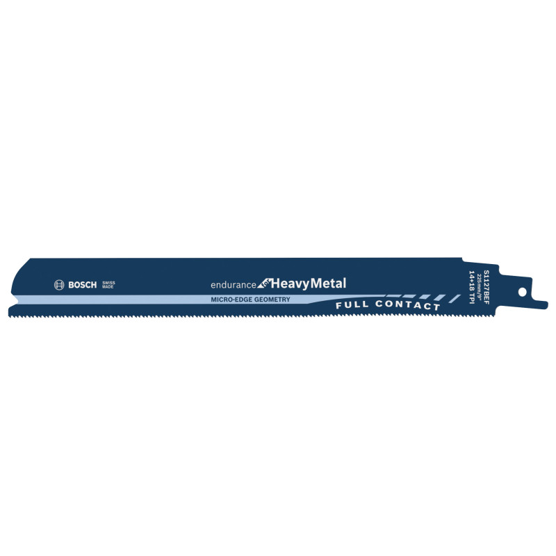 5 Lames scie sabre BIM Endurance Métal 225 mm S1127BEF