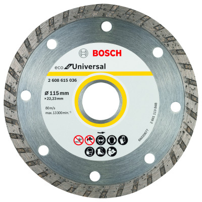 Disque Diamant Eco for Universal Turbo Bosch 125 x22,23 x7
