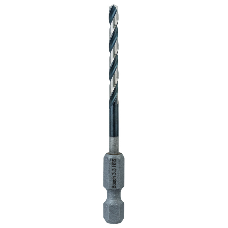 Foret métal HSS-G IMPACT six pans Ø 3,3 mm x36 x75 mm