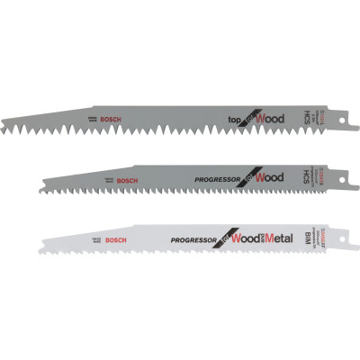Kit 3 Lames scie sabre Bois S3456XF S2345X S1131 L x3