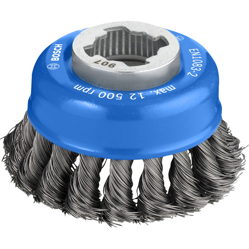Brosse boisseau PRO X-LOCK pour le Métal 75 x0.35 mm