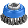 Brosse boisseau PRO X-LOCK pour le Métal 75 x0.35 mm