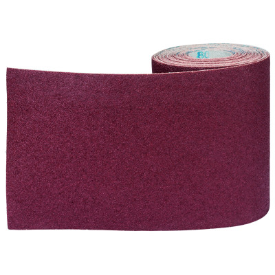 Rouleau abrasif J450 EfW&P 115mmX5 m G80 grain 80