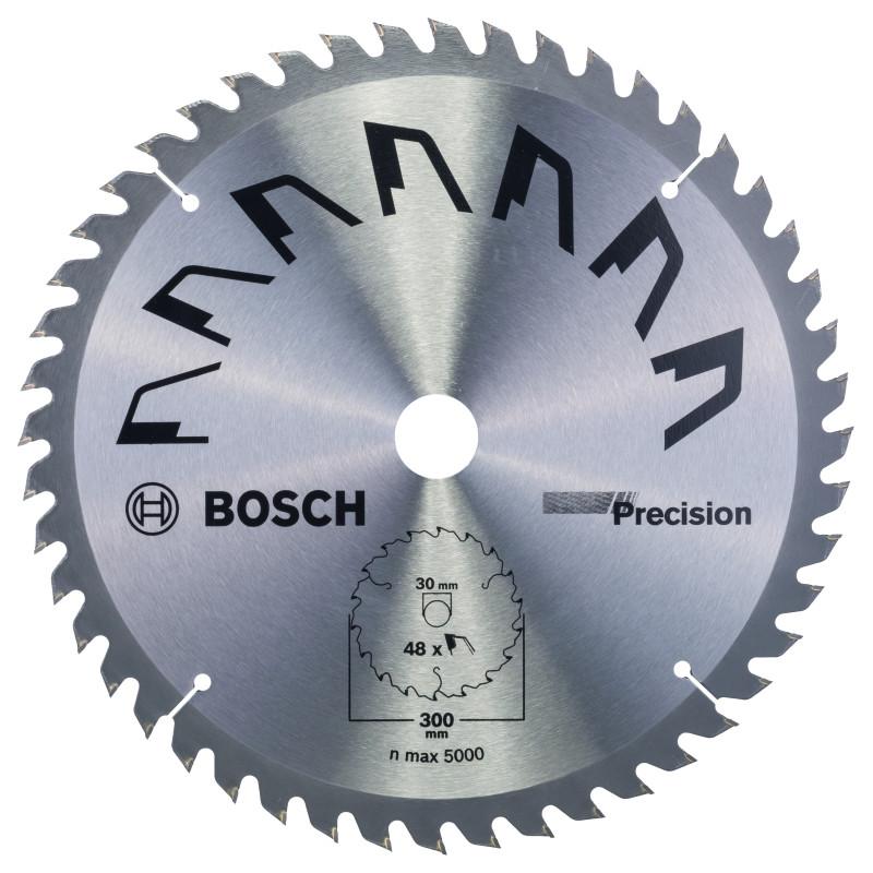 Lame scie circulaire Précision Bois 300 x30 x3,2 mm 48D