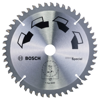 Lame scie circulaire Multimatériaux 170 x20/16 x2,5 mm 48D