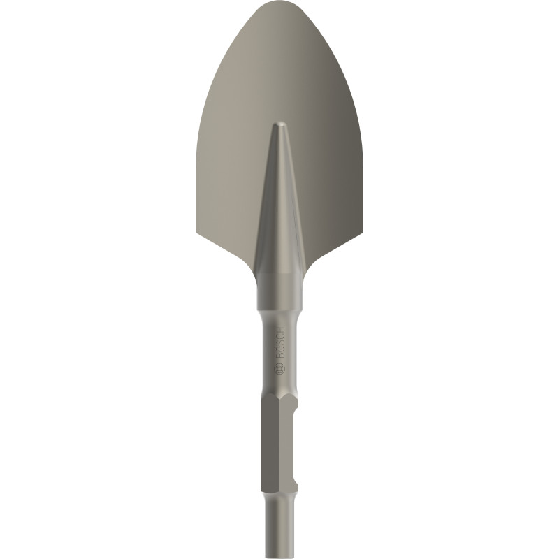 Burin bêche PRO 30-4C Arrondi, 135 x400