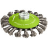 Brosseen biseau PRO pour l'Inox fils torsadés M14 115 x0.35