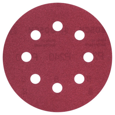 ABR. EXCENTRIQUES auto-agrippant 115/G240/8TROUS grain 240 x5