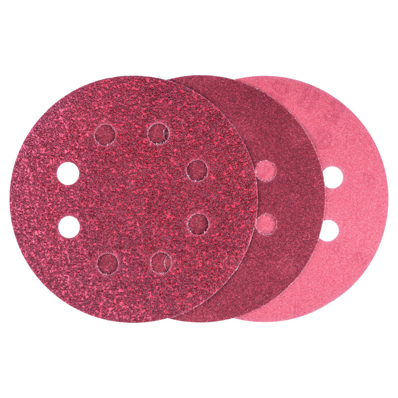 ABR. EXC. auto-agrippant 115/G60/120/240/8TROUS grain 60 x6