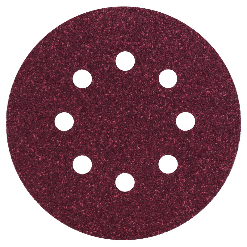 ABR. EXCENTRIQUES auto-agrippant 125/G80/8TROUS grain 80 x5