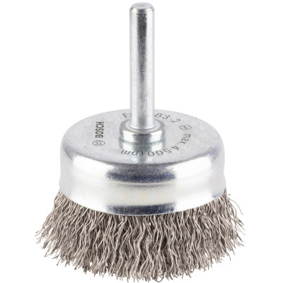 Brosse en biseau PRO pour l'Inox pour perceuse 50 x0.3 mm