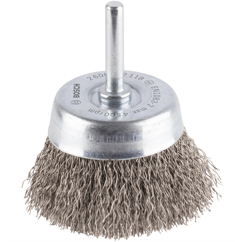 Brosse en biseau PRO pour l'Inox pour perceuse 60 x0.3 mm