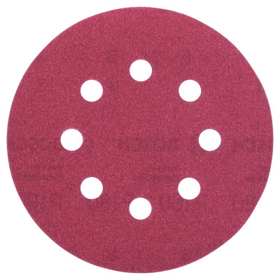 ABR. EXCENTRIQUES auto-agrippant 125/G180/8TROUS grain 180 x5